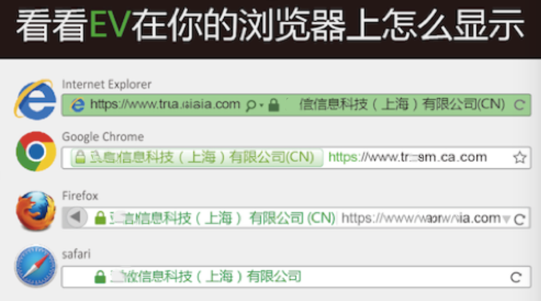 淘金科技教您了解SSL证书：什么是域名型DV、企业型OV、增强型 EV证书？(图3)